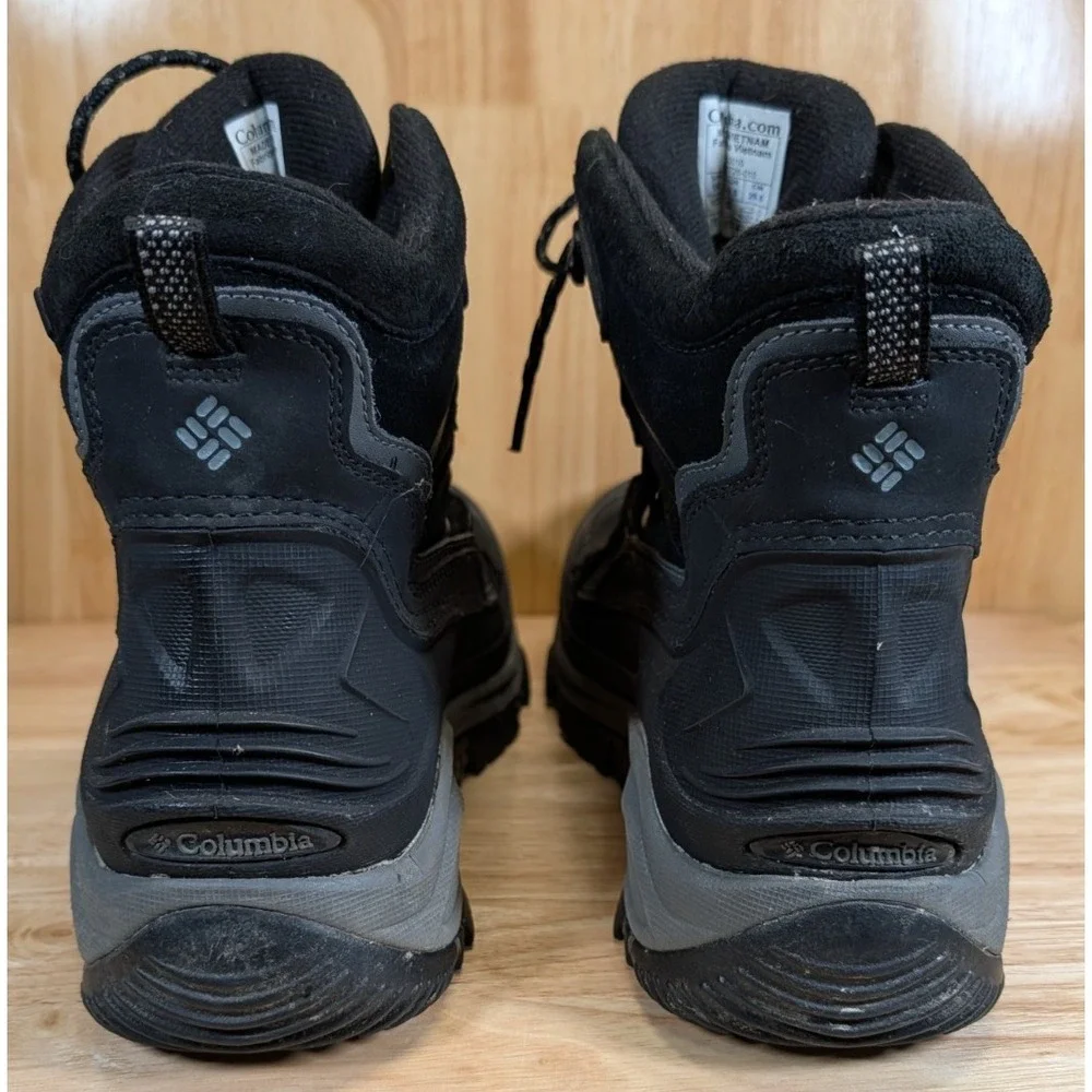 Columbia Bugaboot Snow Boots Men's 10.5 Waterproof 200g Insulated Black
